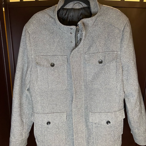 Men’s Tweed Style Jacket - Picture 2 of 9